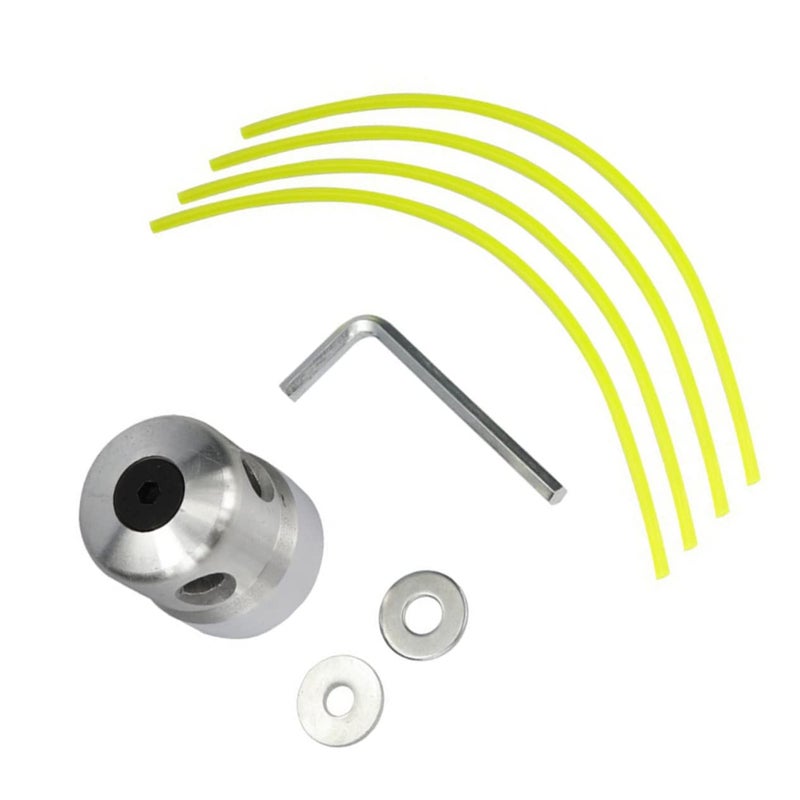 8Pcs Aluminum Grass Trimmer Head Replacement Blades Weed Attachment for Lawn Mower - Image 2
