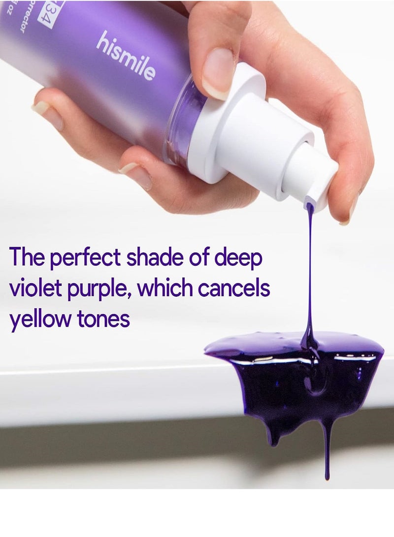 HiSmile HiSmile V34 Color Corrector Purple Teeth Whitening and Tooth Stain Removal 30ml  - Image 4