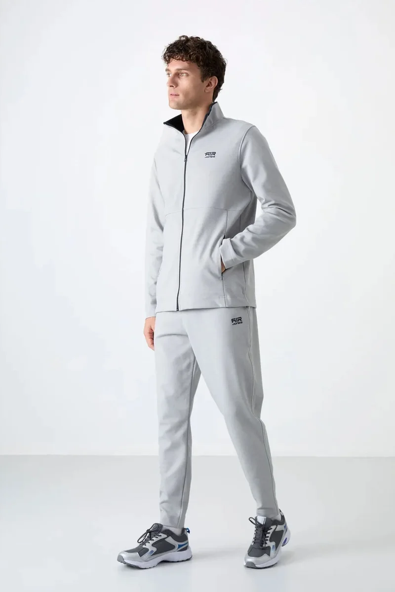 Tommylife TOMMY Men's Zip-collar Sweatshirt And Pants Set