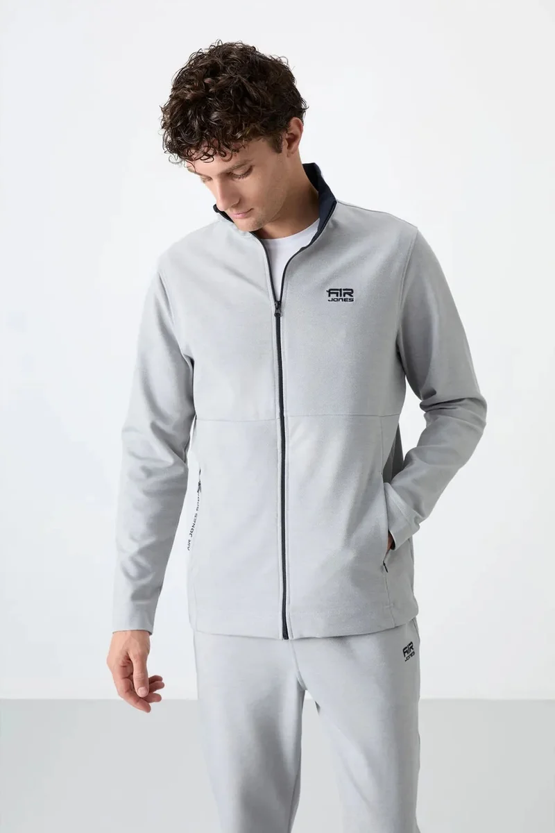 Tommylife TOMMY Men's Zip-collar Sweatshirt And Pants Set