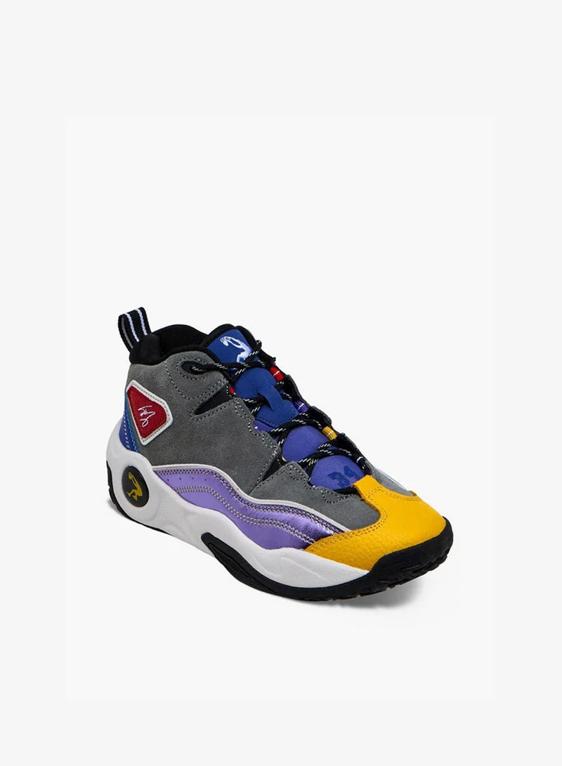 Shaq MULTICOLOR Boys Lace-Up Basketball School Shoes for Men | Best Price UAE