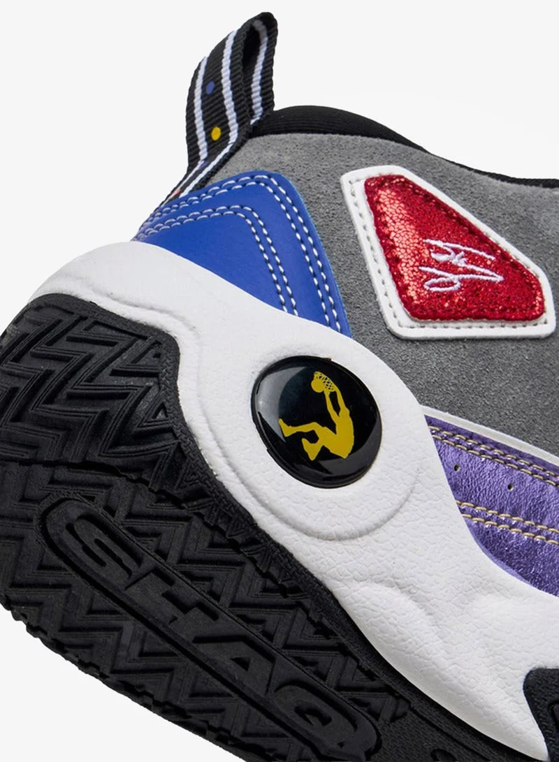 Shaq MULTICOLOR Boys Lace-Up Basketball School Shoes for Men | Best Price UAE
