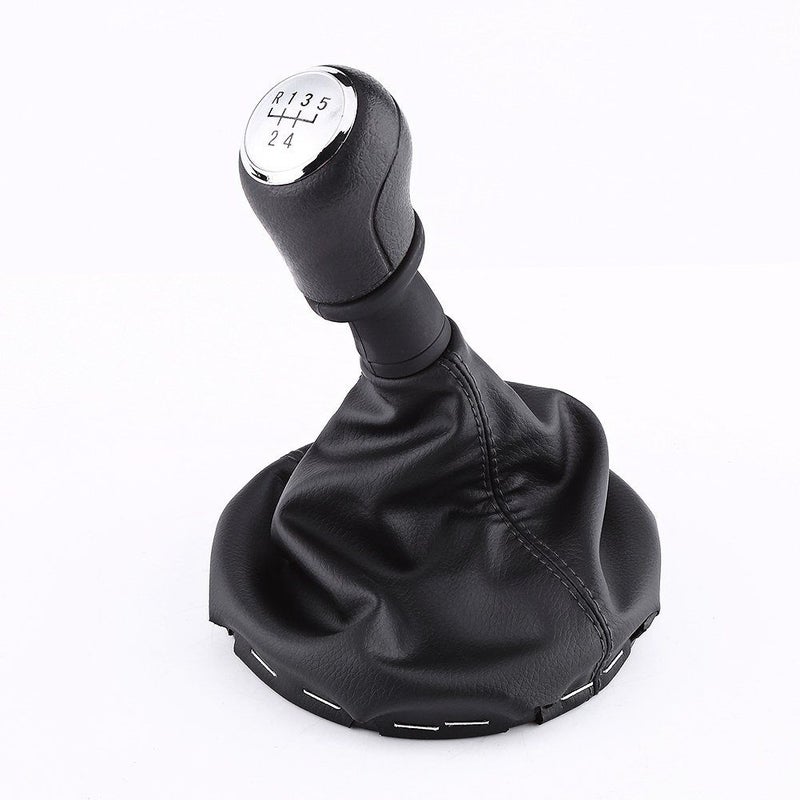 Gear Shift Knob Gear Shifter Cover With Plastic And Synthetic Leather For T5 2003 2011 Replacement Car Interior Accessory - Image 2