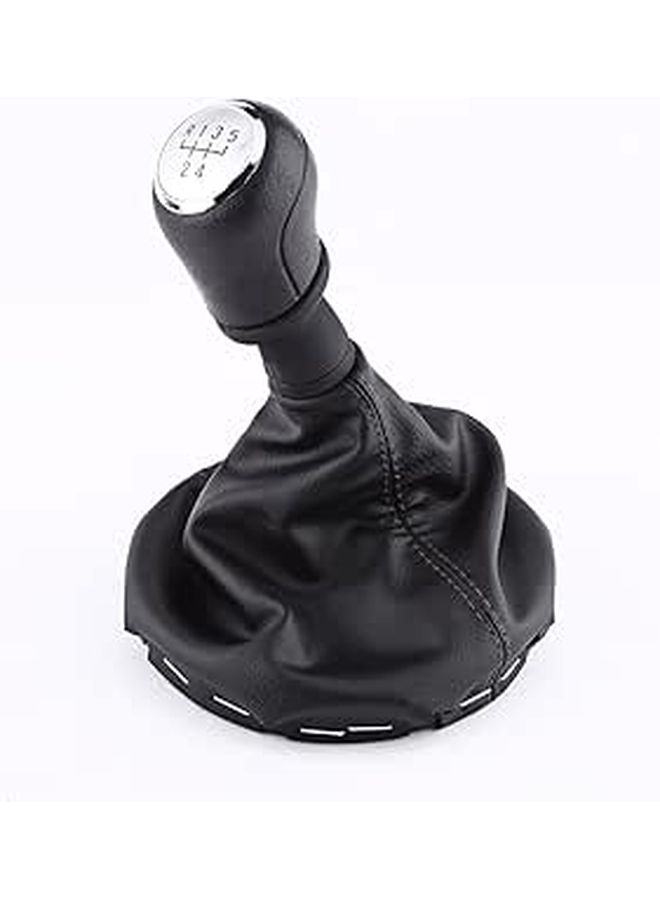 Gear Shift Knob Gear Shifter Cover With Plastic And Synthetic Leather For T5 2003 2011 Replacement Car Interior Accessory - Image 1