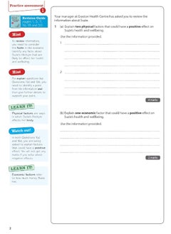 Pearson REVISE BTEC Tech Award Health and Social C  - Image 2