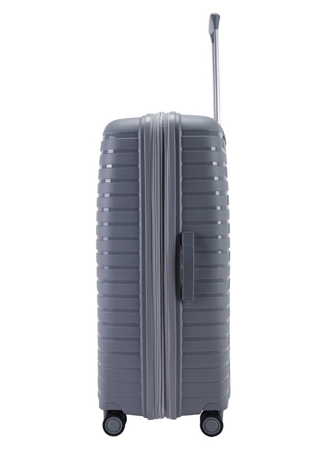 SONADA - Unbreakable Luggage Unisex ,Double Zipper ,Expandable, TSA Lock With 4 Double Silent Wheels (Set of 4, BLUE) - Image 1