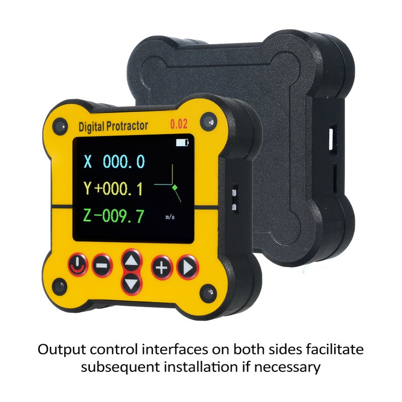 Digital Protractor Electronic Level and Angle Gauge Angle Finder Tool Protractor Inclinometer Dual Axis Level 0.02°Resolution Woodworking Tools for Construction Woodworking and Machinery - Image 2
