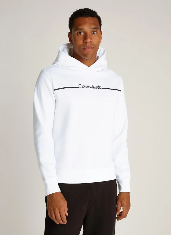 CALVIN KLEIN Graphic Print Pullover Hoodie