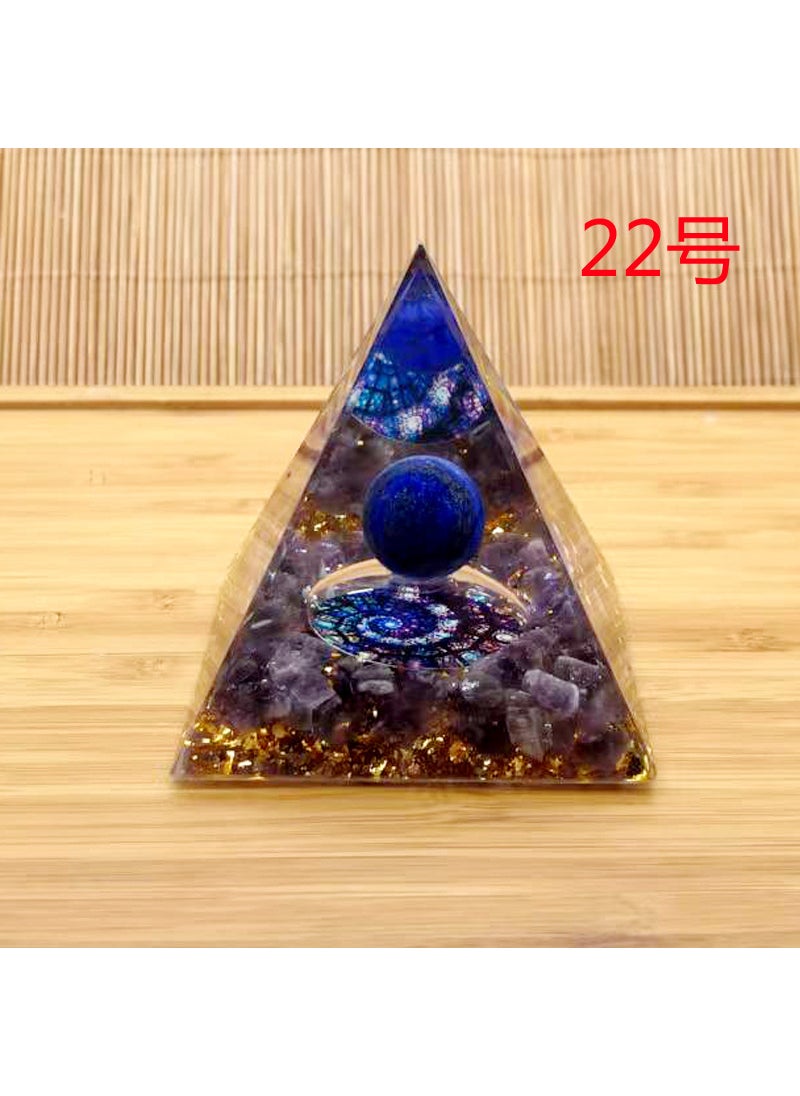 Generic Crystal Shards Energy Pyramid Office Decor 22. 