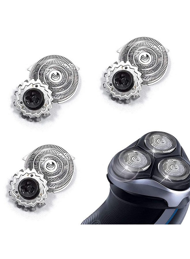 Suleto Hq9 Replacement Heads Blades Fit For Philips Shaver Razor Hq9 Speedxl 3Pack Replacement Blades Upgraded Shaving Heads Compatible With Norelco 8240Xl 8140Xl 8150Xl 8160Xl 8170Xl Hq9080 Hq9070 Hq8240 - Image 1