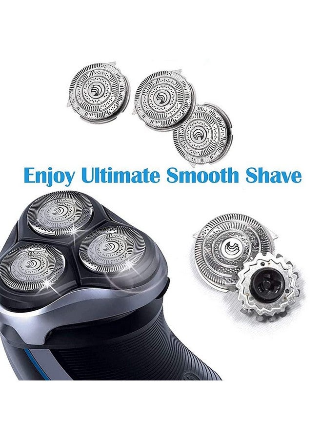 Suleto Hq9 Replacement Heads Blades Fit For Philips Shaver Razor Hq9 Speedxl 3Pack Replacement Blades Upgraded Shaving Heads Compatible With Norelco 8240Xl 8140Xl 8150Xl 8160Xl 8170Xl Hq9080 Hq9070 Hq8240 - Image 4