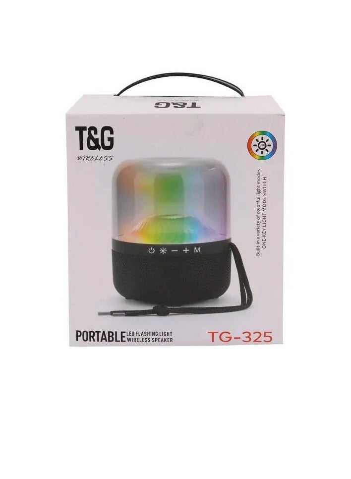 Beauenty TG-325 Portable Wireless Speaker with Flashing Light - Image 3