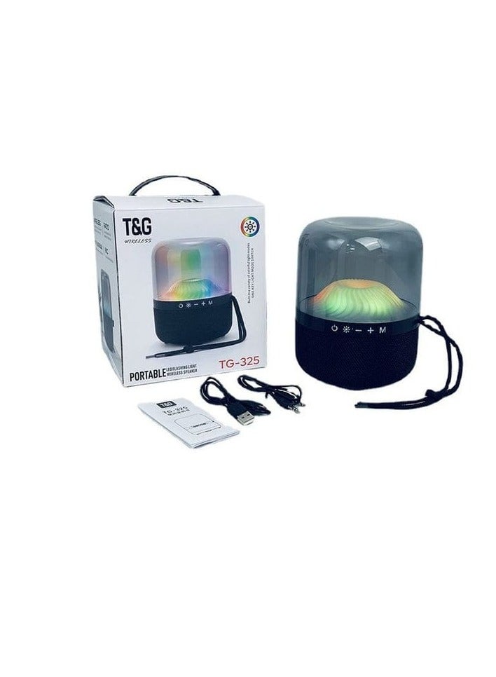 Beauenty TG-325 Portable Wireless Speaker with Flashing Light - Image 4