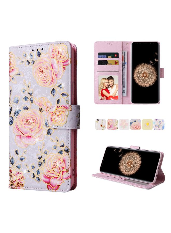 اس-توب جراب جلدي بخاصية RFID بلون برونزي لهاتف Samsung Galaxy S9 Plus - Image 1