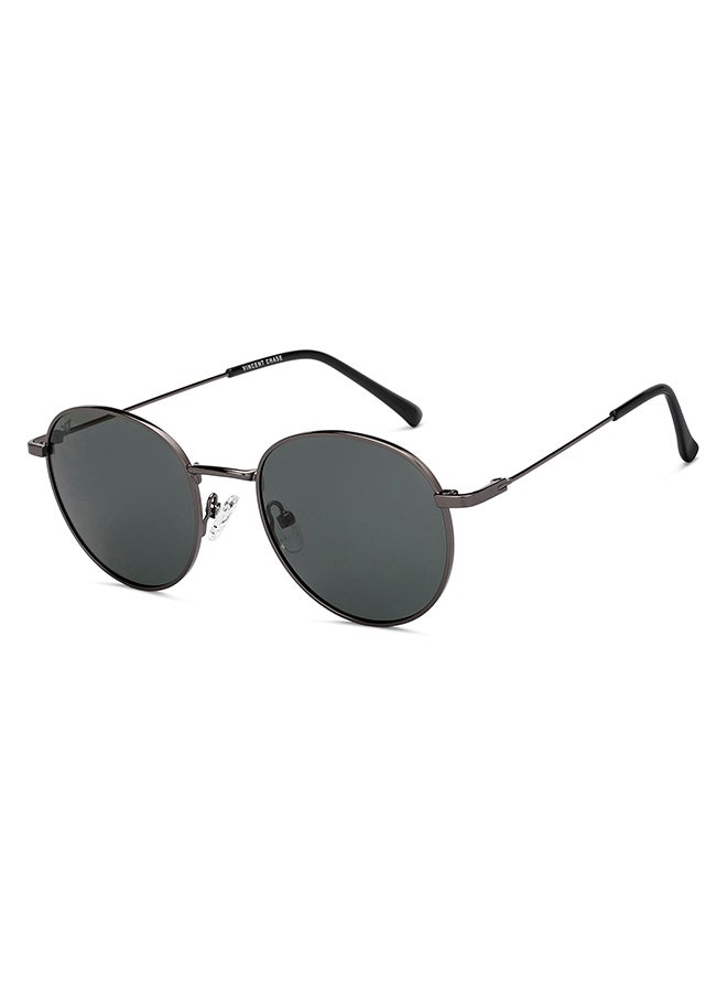 VINCENT CHASE Unisex Full Rim Round All-Time Hits Branded Latest And Stylish Sunglasses Polarized And 100% UV Protected Unisex Medium VC S13137 - Image 1