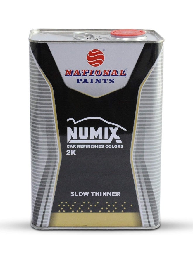 Numix Slow Thinner 204 (3.6 L) Specially Designed for Automotive by National Paints