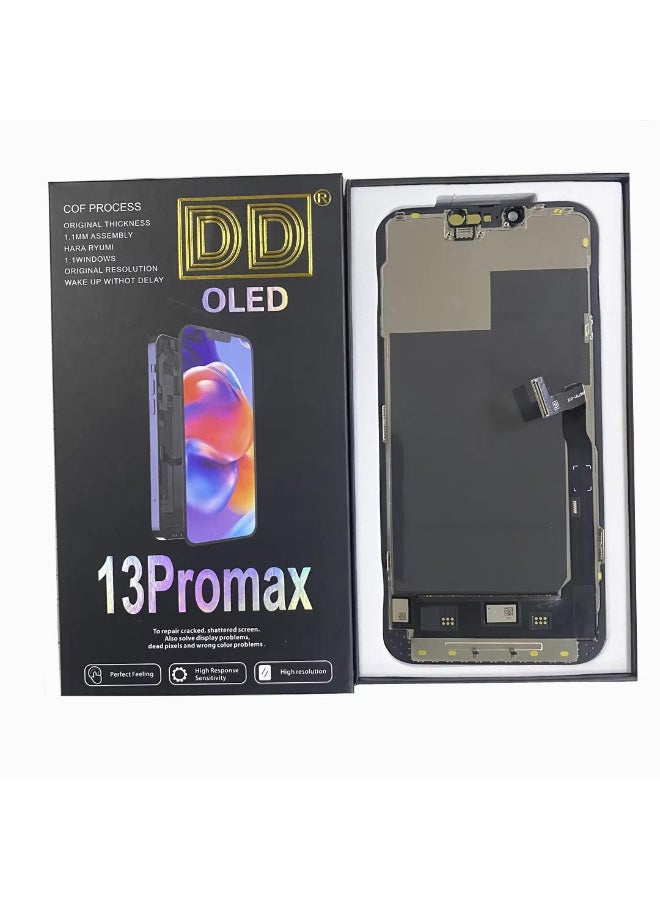 دي دي شاشة عرض OLED DD بديلة لهاتف iPhone 13 Pro Max - جودة أصلية، سطوع عالي، - Image 2