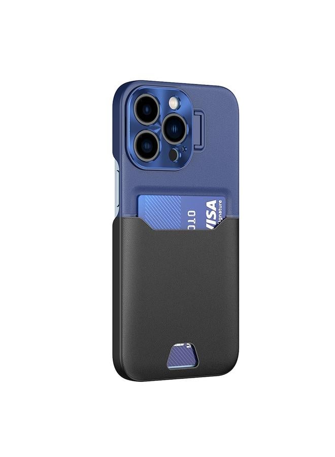 S-TOP Case For iPhone 14 Pro Contrasting Colors Invisible Holder Phone Case - Image 2