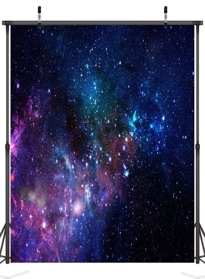 CORFOTO 5x3ft Fabric Starry Outer Space Backdrop Photography Universe Milky Way Stars Background Galaxy Nebula Decorations Kids Adult Birthday Party Backdrop Baby Shower Photoshoot Studio Props - Image 3
