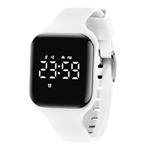 A ALPS Kids Watches for Girls Boys Digital Sport Watch with Step Counter Pedometer Vibration Alarm Clock, No App Waterproof Fitness Tracker Kids Watch Boys Girls Teens Students Ages 5-16 - Image 1
