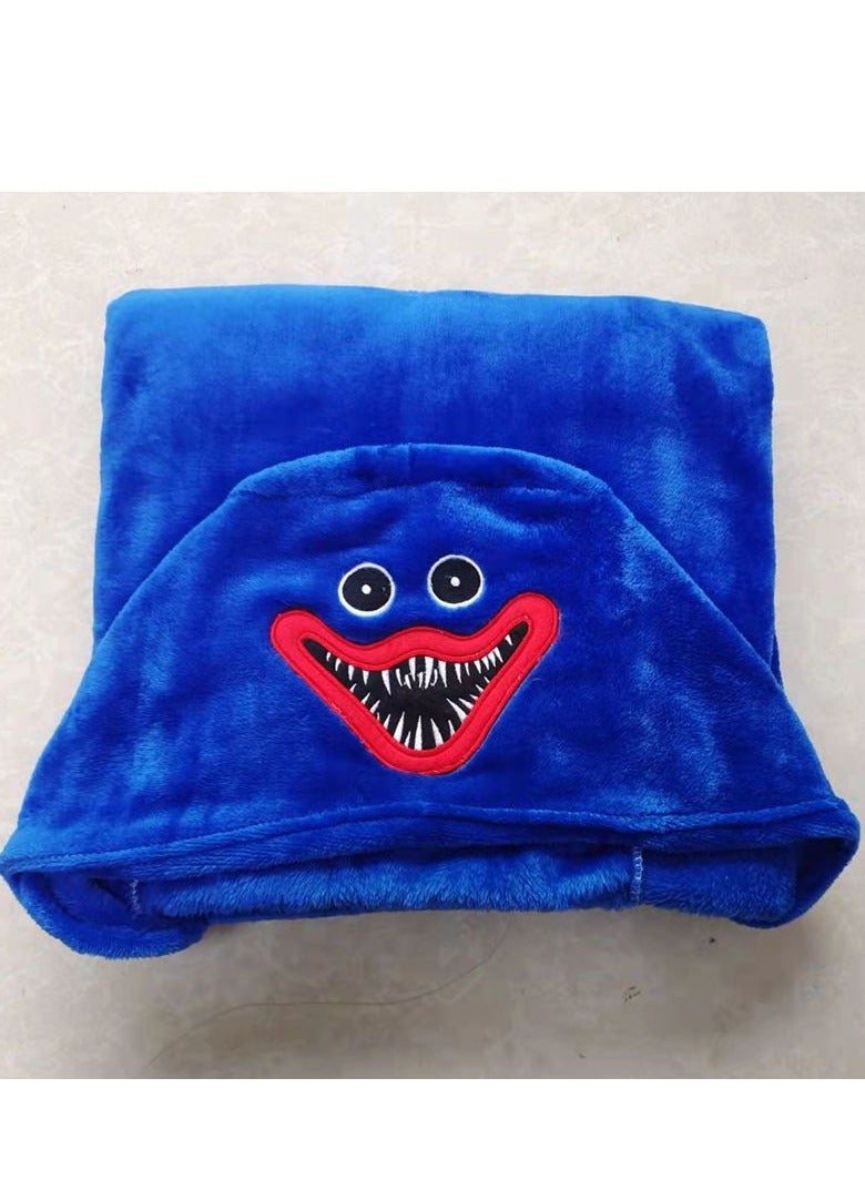 Poppy Playtime Cozy Blanket with Cape 150*80 cm  Perfect for Fans of Bunches and Poppy Adventure Ideal Gift for Kids and Gamers - Image 2