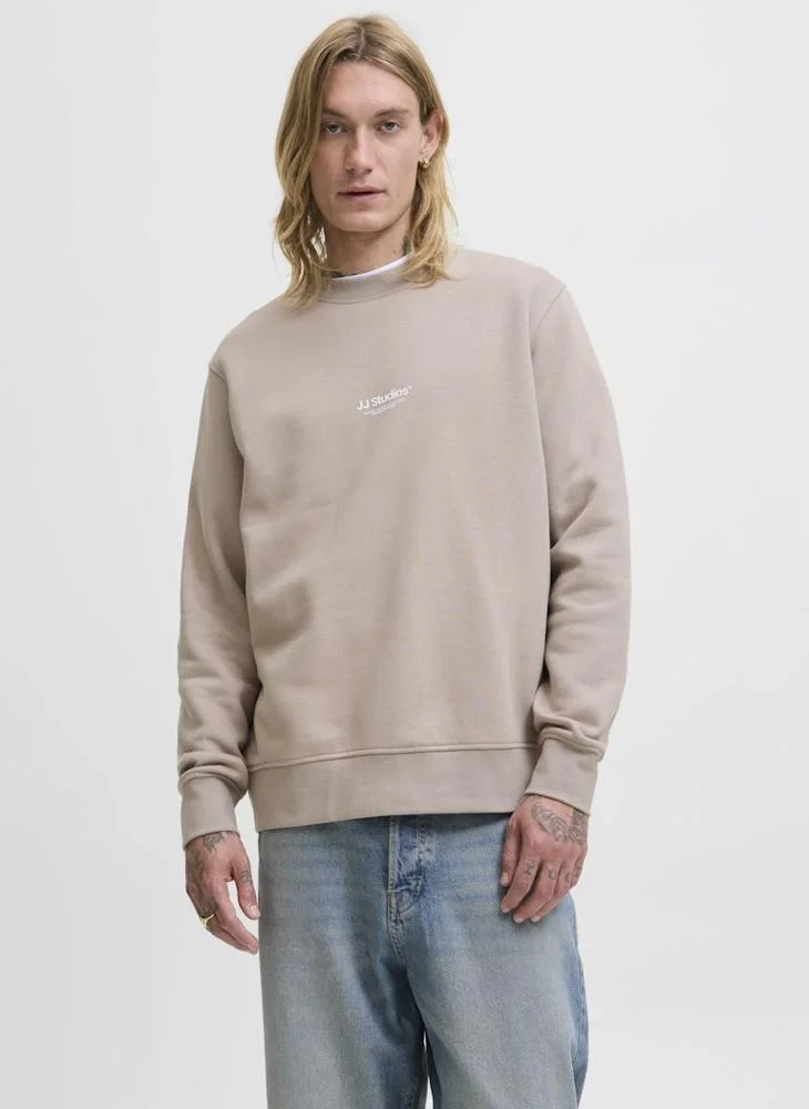 JACK & JONES Graphic Pullover Sweatshirt