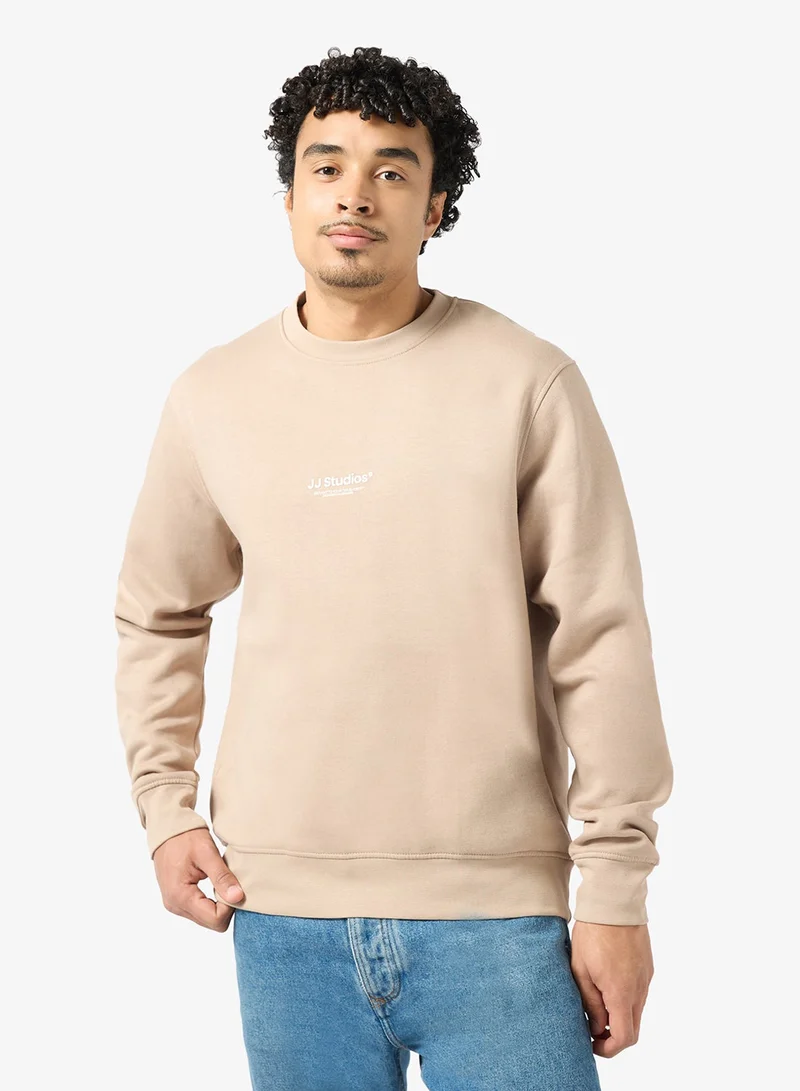 JACK & JONES Graphic Pullover Sweatshirt