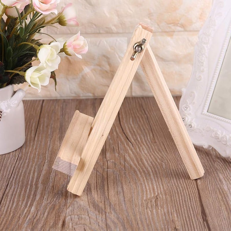 حامل لوح خشبي قابل للتعديل لعرض الرسومات الفنية والصور - Image 3