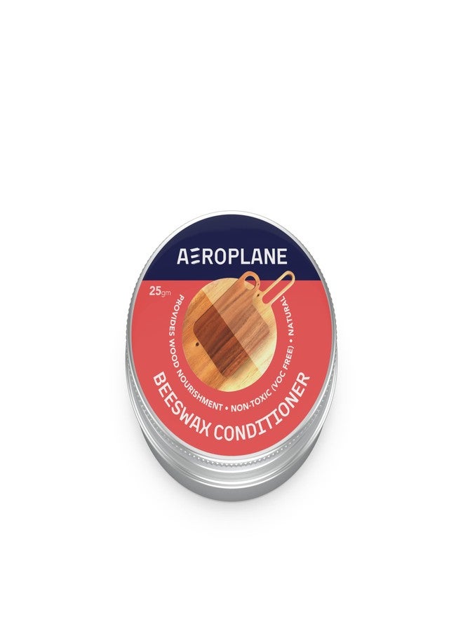 AEROPLANE - Beeswax Wood Conditioner - Nourishes your wood with the goodness of beeswax - Smooth wood finish, conditioner and polish (25 gm) - Image 1