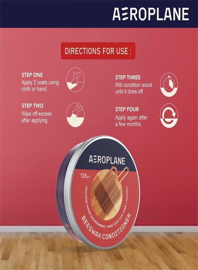 AEROPLANE - Beeswax Wood Conditioner - Nourishes your wood with the goodness of beeswax - Smooth wood finish, conditioner and polish (25 gm) - Image 3