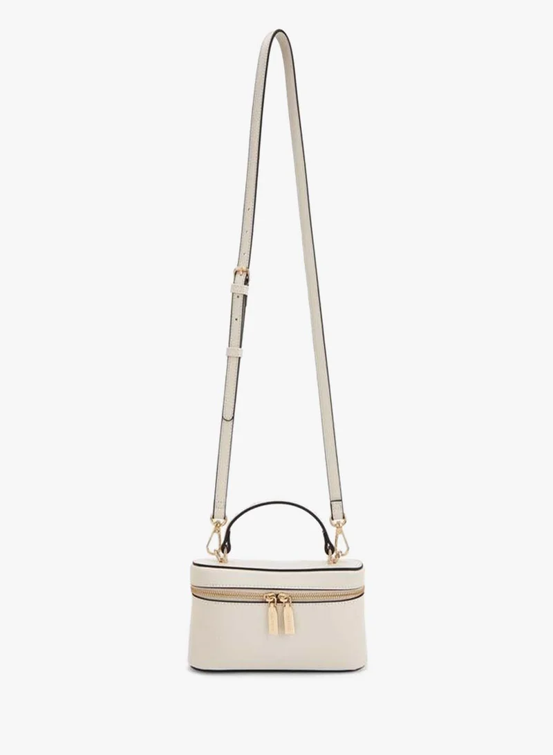 Celeste IVORY Solid Crossbody Bag With Top Handle for Women | Best Price UAE