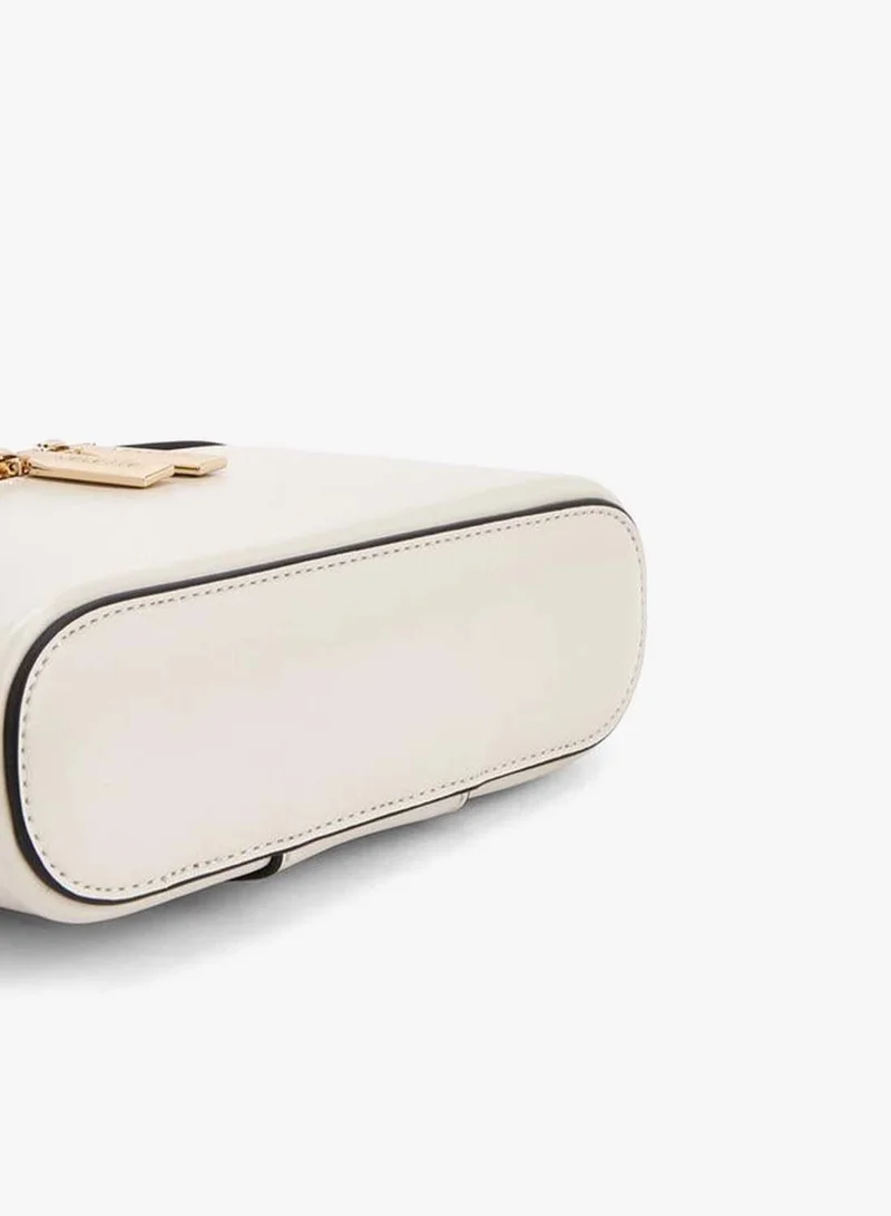 Celeste IVORY Solid Crossbody Bag With Top Handle for Women | Best Price UAE