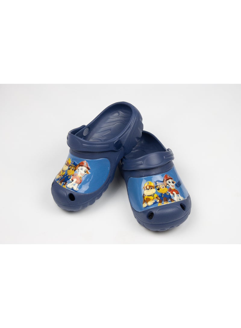 باو بترول قباقيب باو باترول للأطفال – صنادل سهلة الارتداء خفيفة الوزن وصديقة للماء – أزرق داكن - Image 2