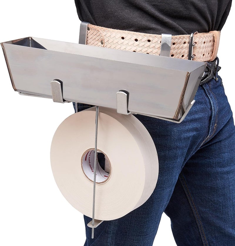 TOOLPRO Pan & Tape Holder - Perfect for Finishing Drywall Finishng, Holds 12. Mud Pan & Up to 500 ft. Tape - Image 3