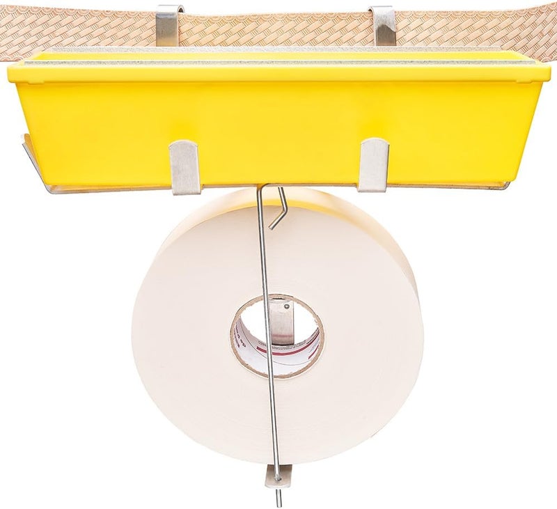 TOOLPRO Pan & Tape Holder - Perfect for Finishing Drywall Finishng, Holds 12. Mud Pan & Up to 500 ft. Tape - Image 4