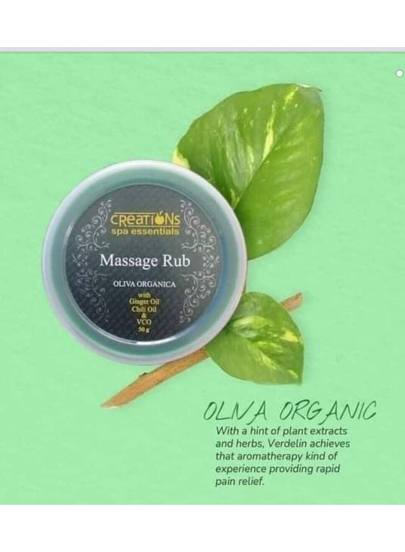 creation Massage Rub Oliva Organica,50g - Image 2