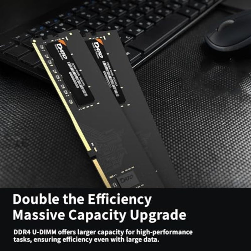 وحدة ذاكرة سطح المكتب: DDR4 RAM 3200MHz PC4-25600 CL22 1.2V 288-Pin Non-ECC Unbuffered DIMM - Image 4