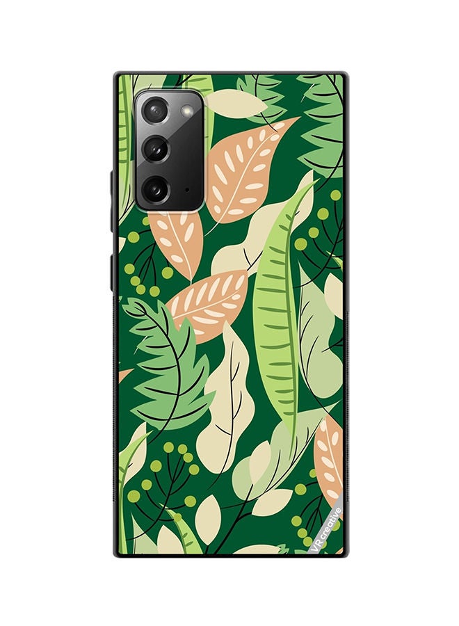 VR CREATIVE Protective Case Cover For Samsung Galaxy Note20 5G Flower Design Multicolour - Image 1