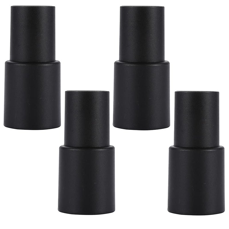 lasenersm 4 Pieces Vacuum Hose Adapter Universal Vacuum Hose Adapter 35mm 1 38 inch to 32mm1 14 inch Vacuum Hose Adapter Hose Reducer Vacuum Conversion Unit Black