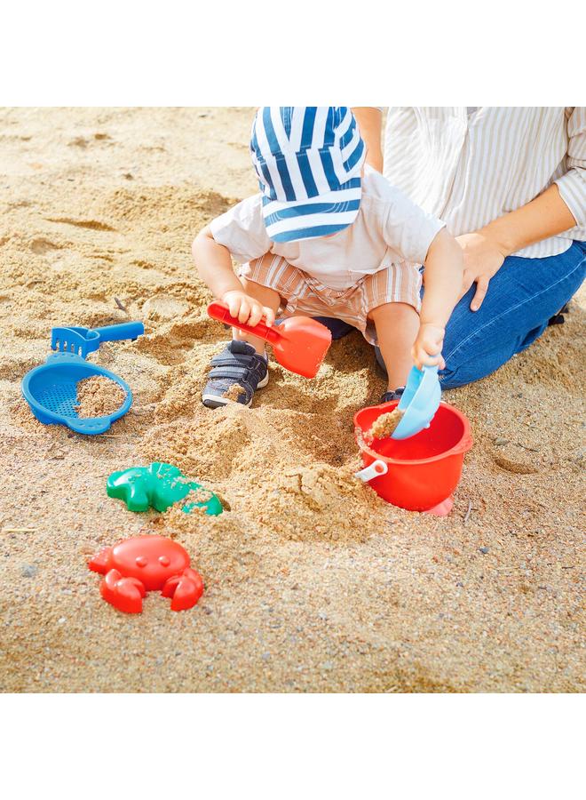 Zaboon 7-Piece Sand Play Set, Multicolour - Image 3