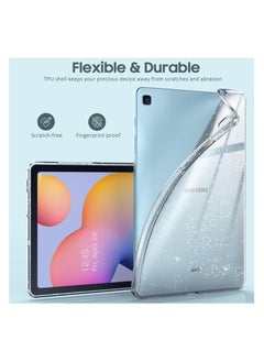 Generic Clear Case for Samsung Galaxy Tab S6 Lite 10.4" 2020 (SM-P610/P615), Slim Lightweight Soft TPU Silicone Shock Absorption Protective Cover for Samsung Galaxy S6 Lite 10.4" 2020  - Image 4