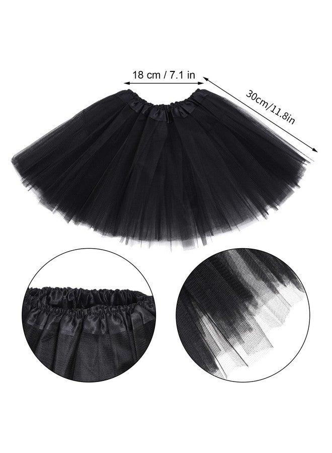 Marrywindix Black Zebra Costume Tutu Set Animal Fancy Dress Costume Kit Halloween Party Dress Up Accessories - Image 3