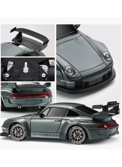 Expresso Expresso 1:24 Scale 4WD RC Drift Car – High-Speed Remote Control Toy with LED Lights, Rechargeable Battery, Extra Tires & Racing Accessories – Ideal Gift for Kids & Adults  - Image 2