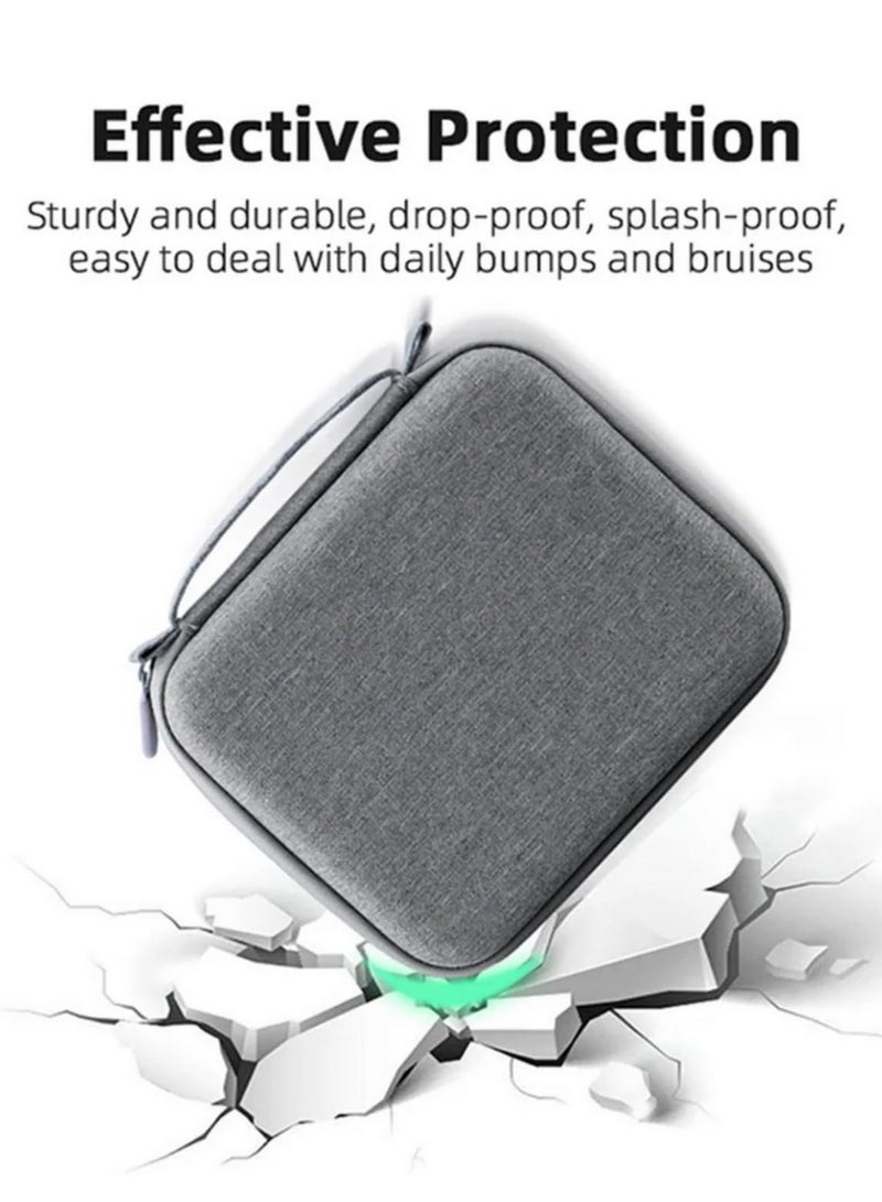 Carrying Case for DJI Mini 4 Pro Drone with Carabiners Body Storage Bag RC 2 Controller Travel Bag Hard EVA Protective Case Drone Accessories Includes Body Bag and RC2 Remote Control Bag  - Image 3