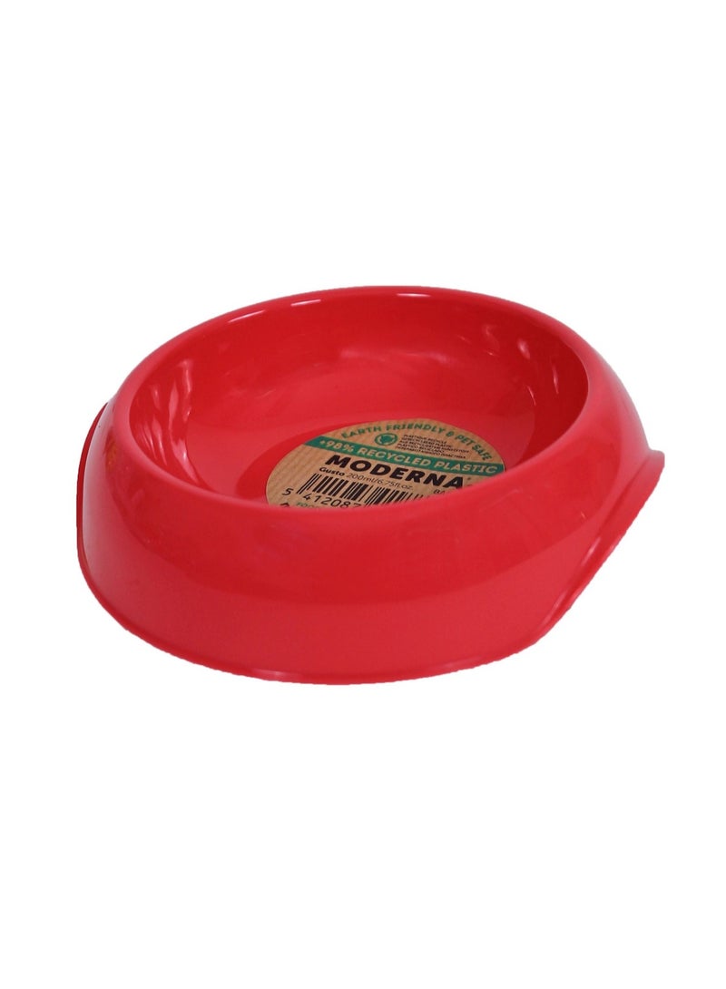 Moderna Gusto X-Small Food Bowl - Red