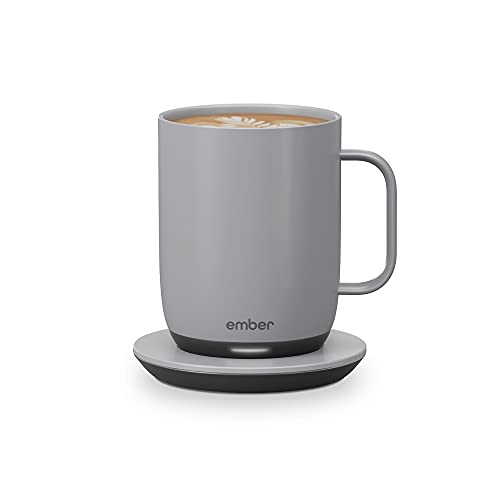 Ember Temperature Control Smart Mug 2, 14 Oz, App-Controlled Heated Coffee Mug with 80 Min Battery Life and Improved Design, GrayModel - Image 1