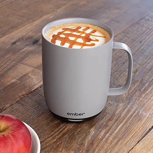 Ember Temperature Control Smart Mug 2, 14 Oz, App-Controlled Heated Coffee Mug with 80 Min Battery Life and Improved Design, GrayModel - Image 3