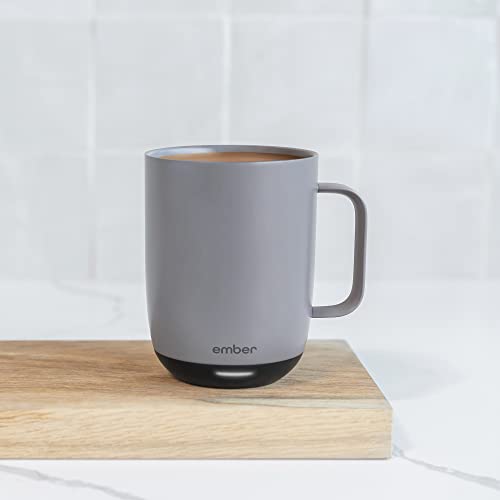 Ember Temperature Control Smart Mug 2, 14 Oz, App-Controlled Heated Coffee Mug with 80 Min Battery Life and Improved Design, GrayModel - Image 5