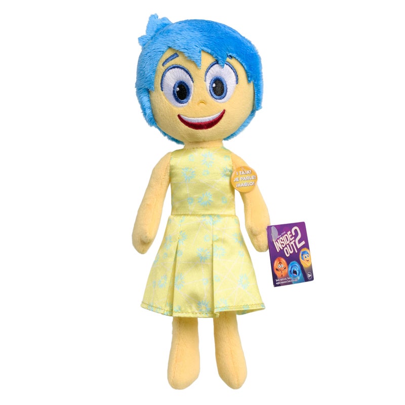 Just Play Inside Out 2 Talk It Out Small Plush - Joy, Holiday Stocking Stuffers, Gifts, Presents, Kids Toys for Ages 3 Up by Just Play - Image 1