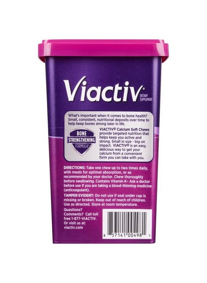 Viactiv, Calcium Plus D, Soft Chews, Caramel - 100 soft chews, Pack of 5 - Image 3